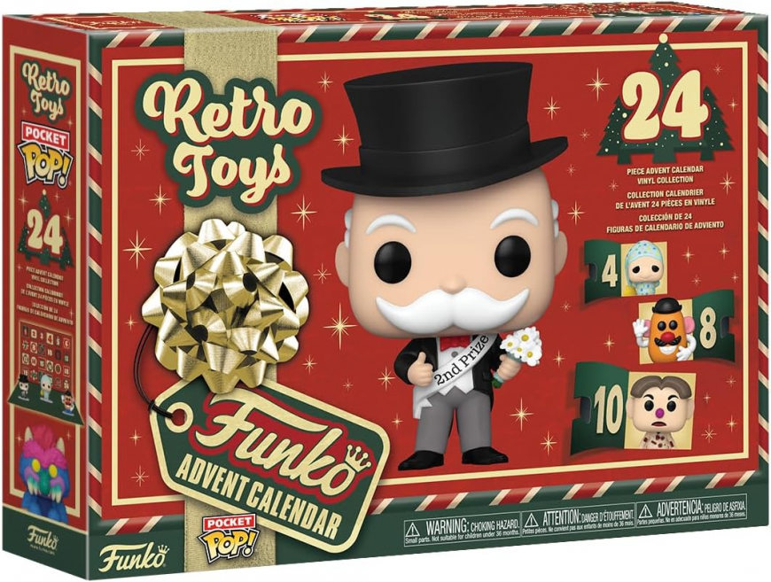 Funko Pop! Advent Calendar 2024: Hasbro Retro Toys
