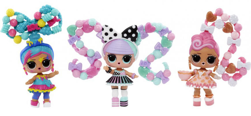 LOL Surprise Hair Beads Tots dolls