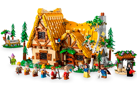 LEGO Disney Snow White and The Seven Dwarfs’ Cottage