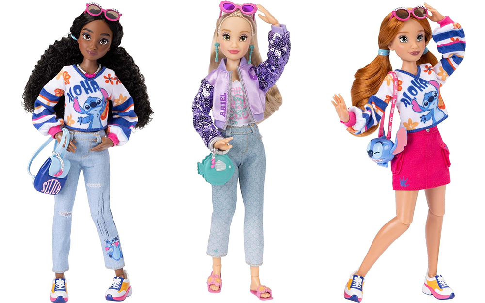 New Disney Ily 4ever dolls 2024: 2 I Love Stitch dolls and new I Love Ariel doll