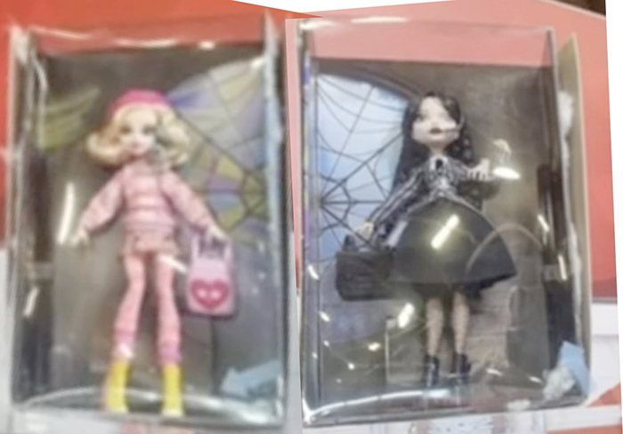 Monster High Wednesday Netflix dolls G3