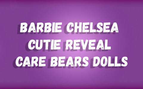 Barbie Chelsea Dolls - YouLoveIt.com