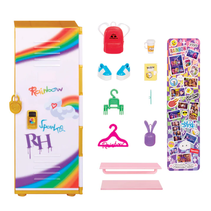 Rainbow High Design & Style Locker Playset
