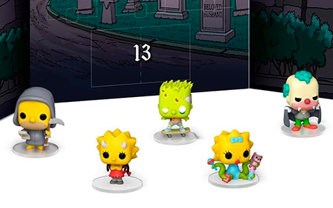 Funko Pocket Pop Advent Calendar 13 Day Countdown - The Simpsons Treehouse of Horror