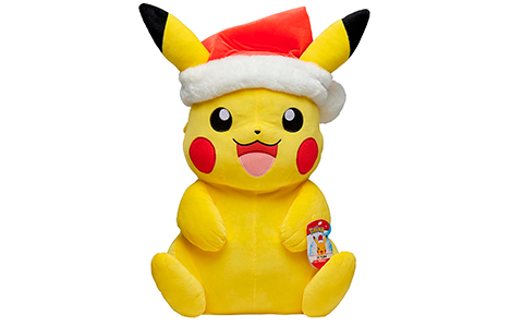 Pokemon Plush Pikachu Christmas in Santa hat