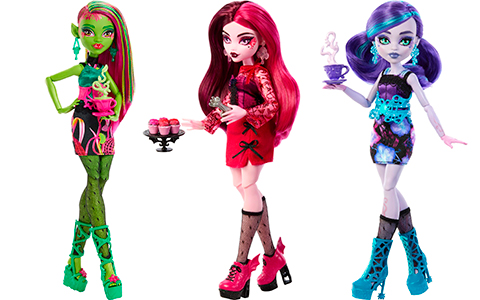Monster High Skulltimate Secrets 5 Garden Mysteries dolls
