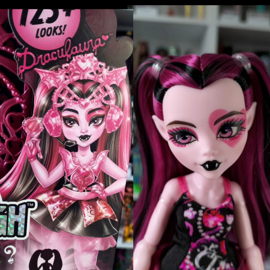 Monster High Skulltimate Secrets series 4 Monster Mysteries Draculaura's doll details photos