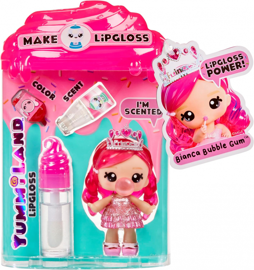 Yummiland lipgloss Bianca Bubble gum doll