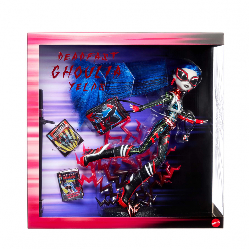 Monster High Comic Con 2024 Deadfast Ghoulia Yelps collector doll