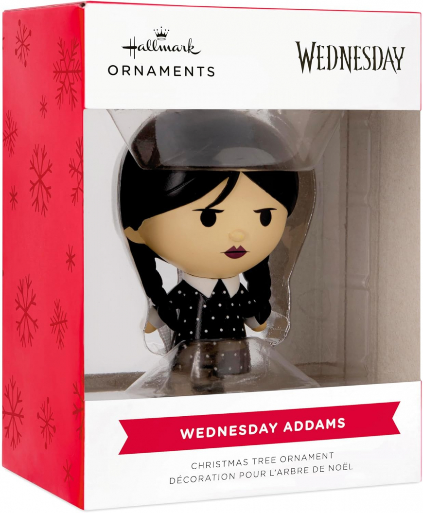 Hallmark Wednesday Addams Christmas Ornament