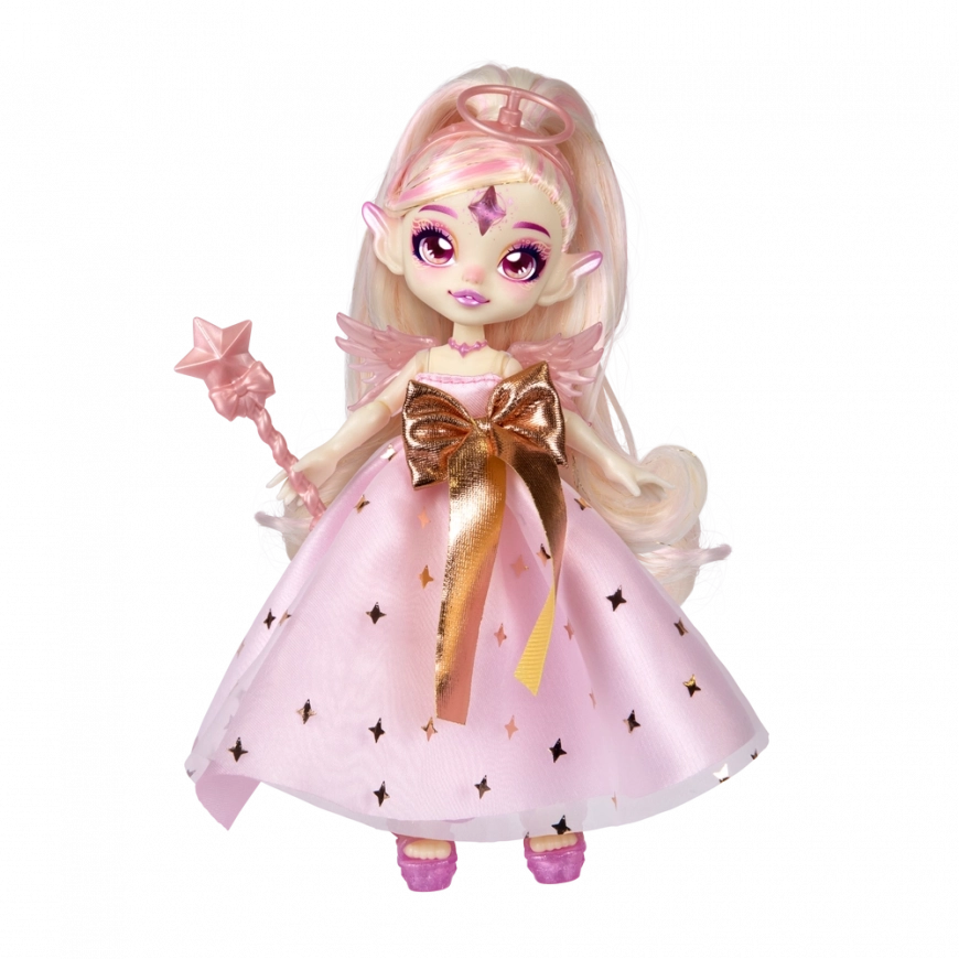 Magic Mixies Pixlings Shimmerverse Holiday exclusive doll Angelica the Shining Angel Pixling