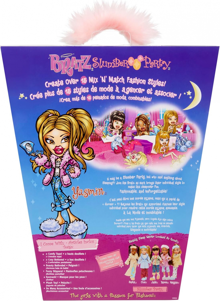 Bratz Slumber Party 2024 Yasmin doll