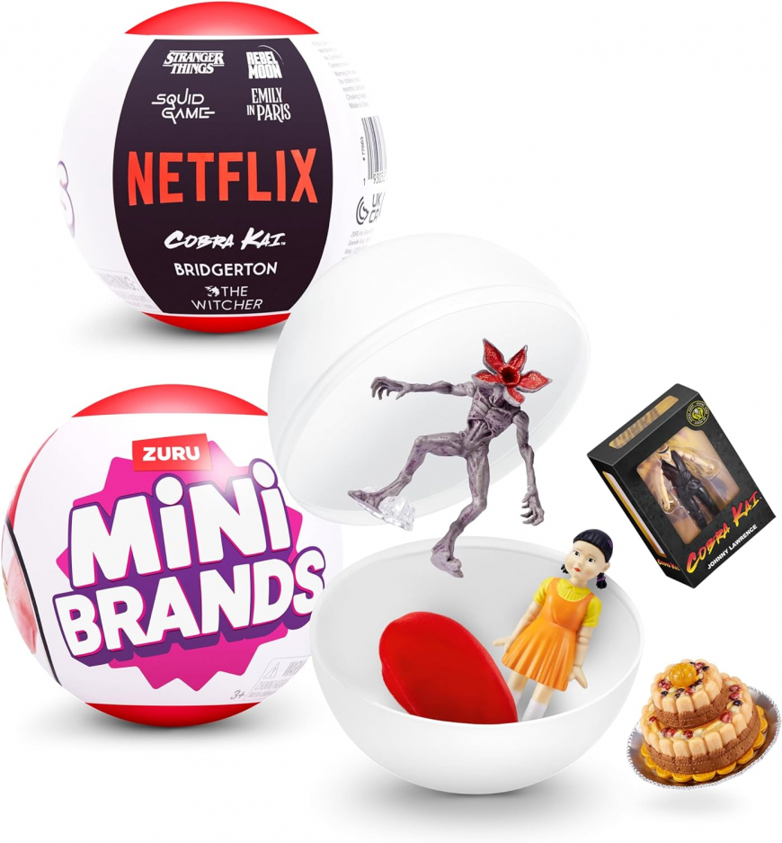 Mini Brands Netflix series 1 minis from Zuru
