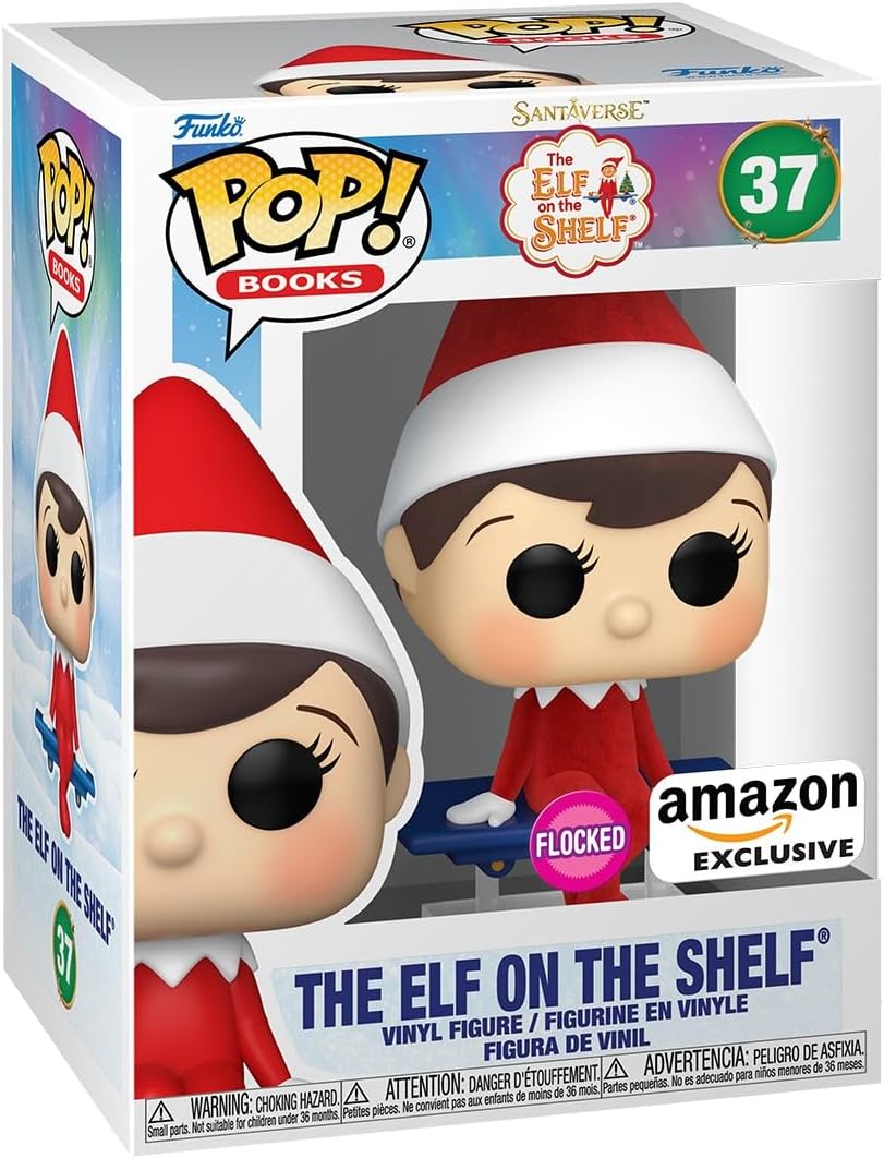 Funko Pop Elf on The Shelf flocked figure