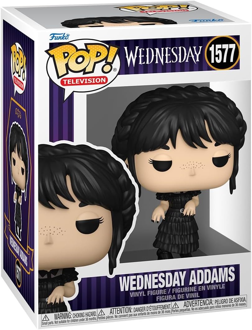 Funko Pop Wednesday Addams Rave'n dress figure