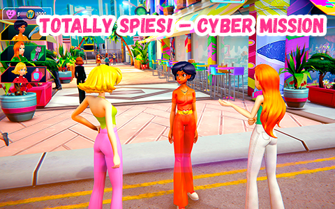 Totally Spies Cyber Mission game