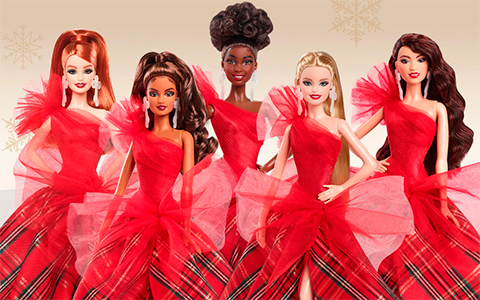 Barbie Signature Holiday 2024 dolls