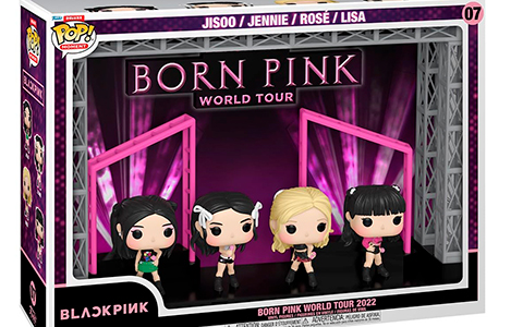 Funko Pop BLACKPINK - BORN PINK World Tour - Jisoo,Jennie,Rosé,Lisa 4-Pack