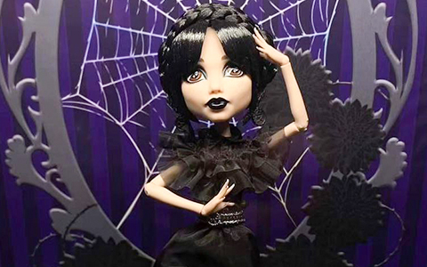 Monster High Wednesday Netflix dolls 2024: Wednesday Addams, Enid Sinclair and Wednesday ball dress