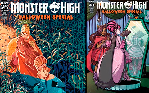 IDW Comics Monster High Halloween Special