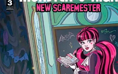 Monster High New Scaremester №3 IDW comics