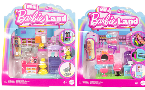 New Barbie Mini Barbieland Playsets with dolls 2024