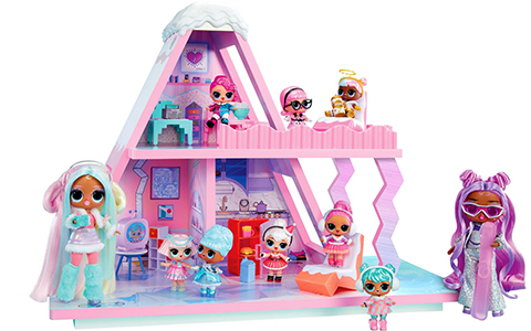 LOL Surprise Winter Snow Chalet doll house 2024