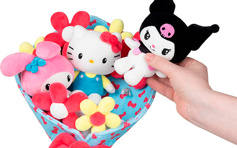 Hello Kitty and Friends - 12-inch Plush Celebration Bouquet