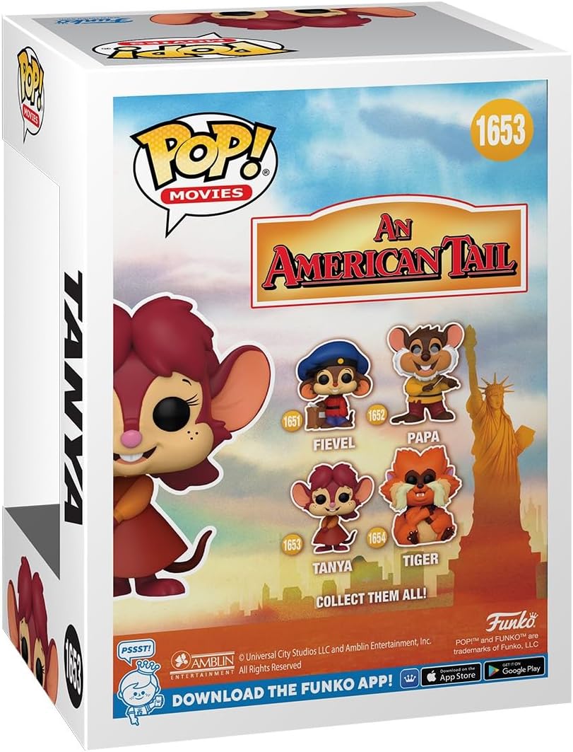 Funko Pop! American Tail Tanya figure