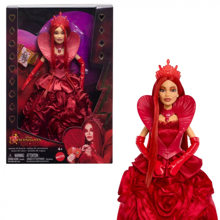 Disney Descendants The Rise of Red  Queen of Hearts doll