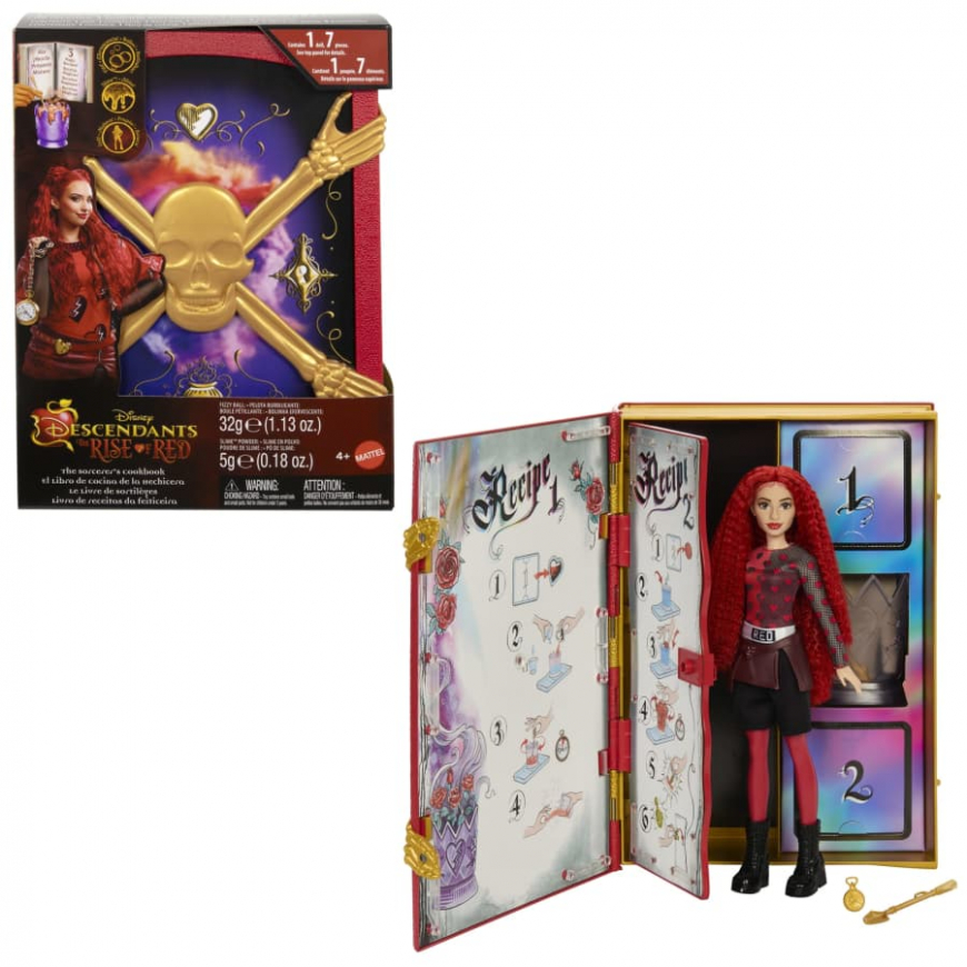 The Rise Of Red - The Sorcerer's Cookbook surprise reveal Red doll