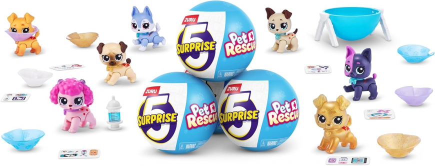 5 surprise Pet Rescue series 1