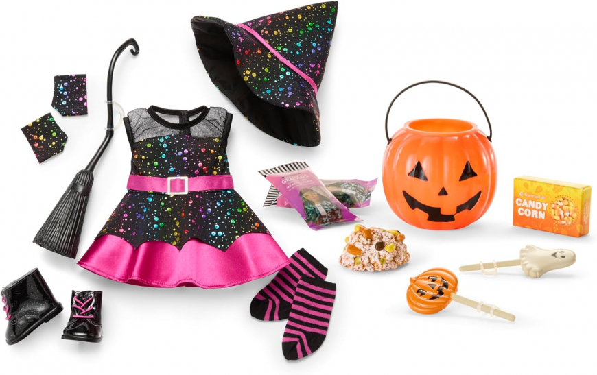 American Girl Truly Me Chants & Charms Witch Costume for Halloween