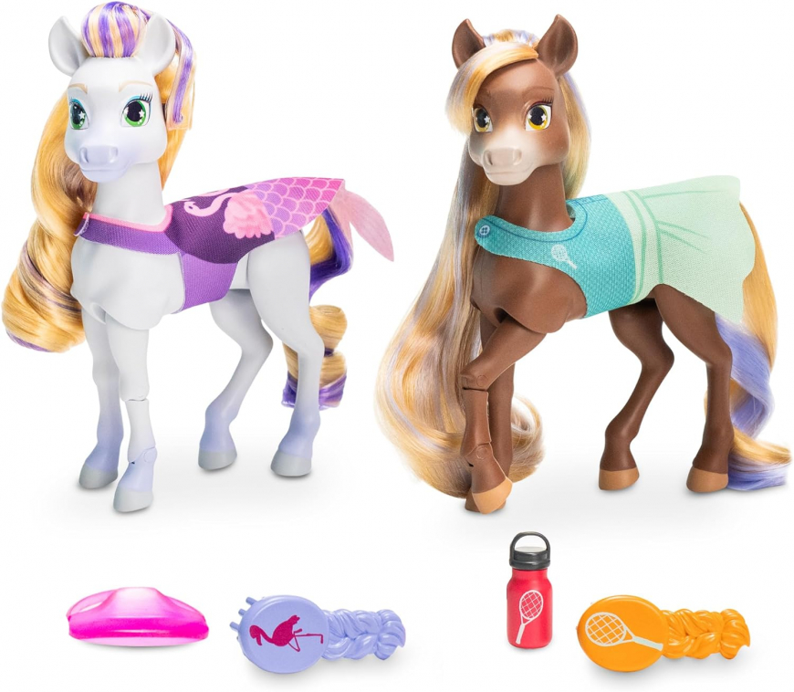 Tilly’s Tennis Match Horse Doll & Finley’s Pool Party Horse Doll pack
