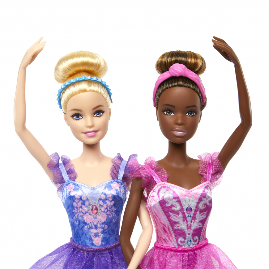 Barbie Ballet Room doll set with 2 dolls