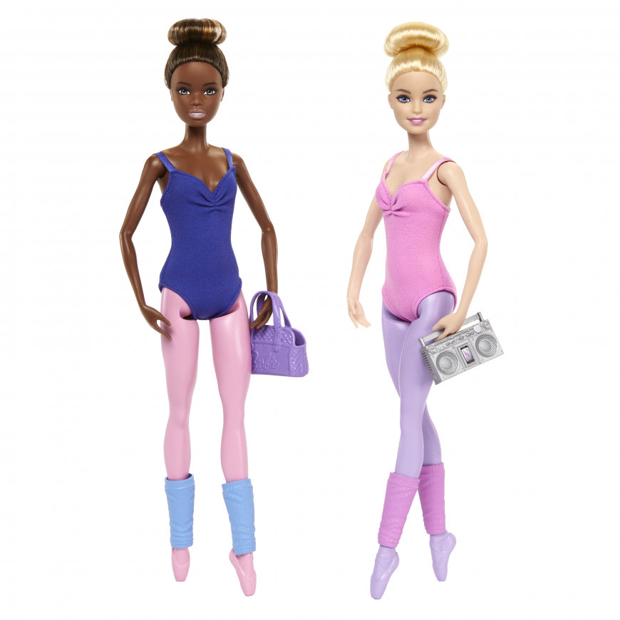 Barbie Ballet Room doll set with 2 dolls