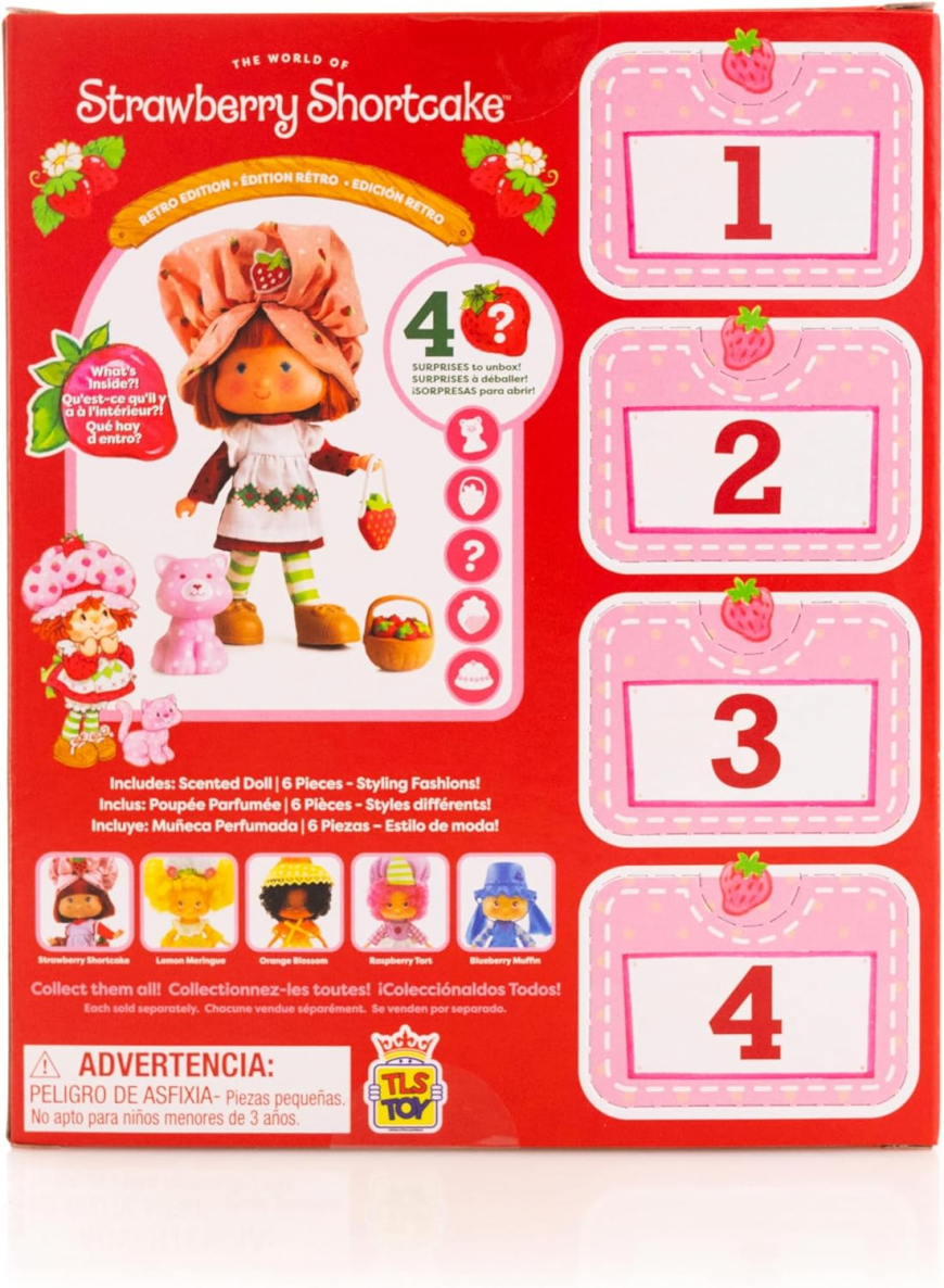 Strawberry Shortcake Limited Edition Classic Version Strawberry Shortcake Comic Con 2024 doll