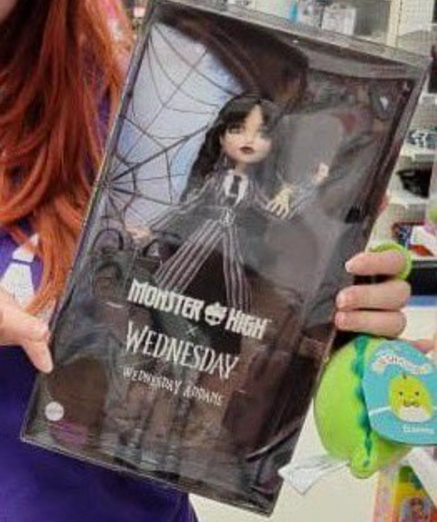 Monster High Wednesday Netflix doll first look