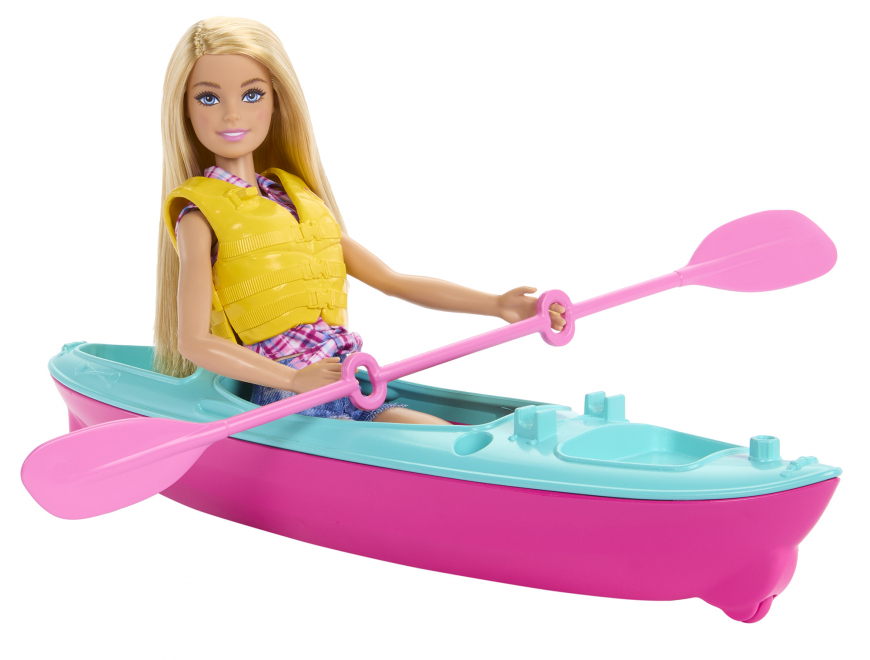 Barbie 2024 camping playset with 2 dolls