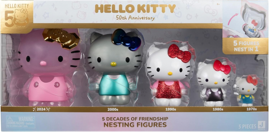 Hello Kitty 50th Anniversary Nesting Figures