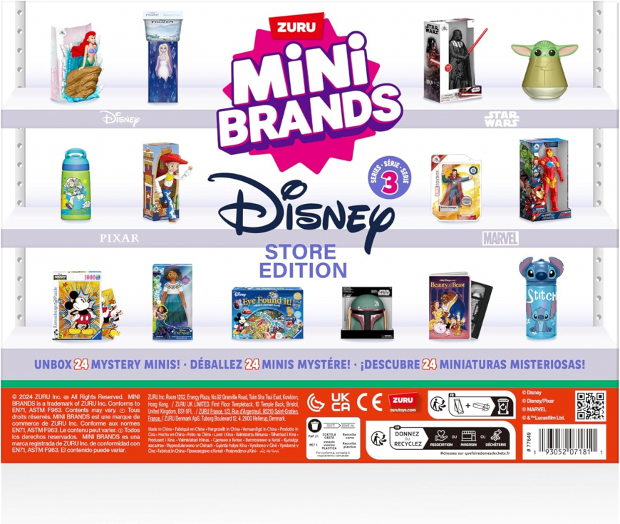 Mini Brands Disney Advent Calendar 2024