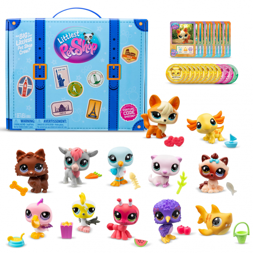 Littlest Pet Shop New Traveling Adventure Collector Starter Pack