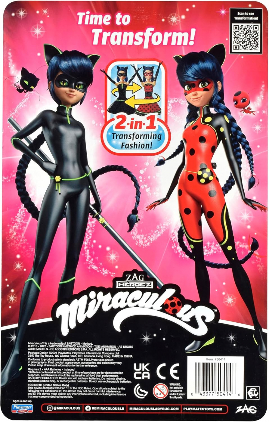 Miraculous Hero Switch Ladybug doll