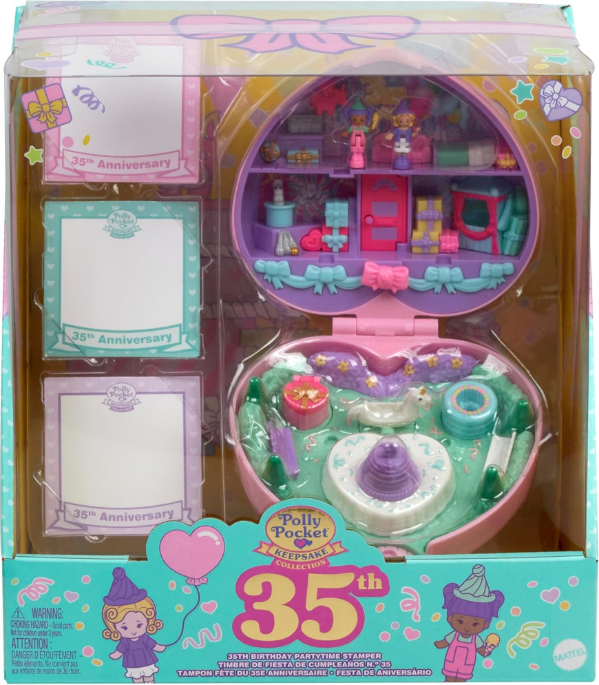 Polly Pocket 35th anniversary Collector Heritage Compact