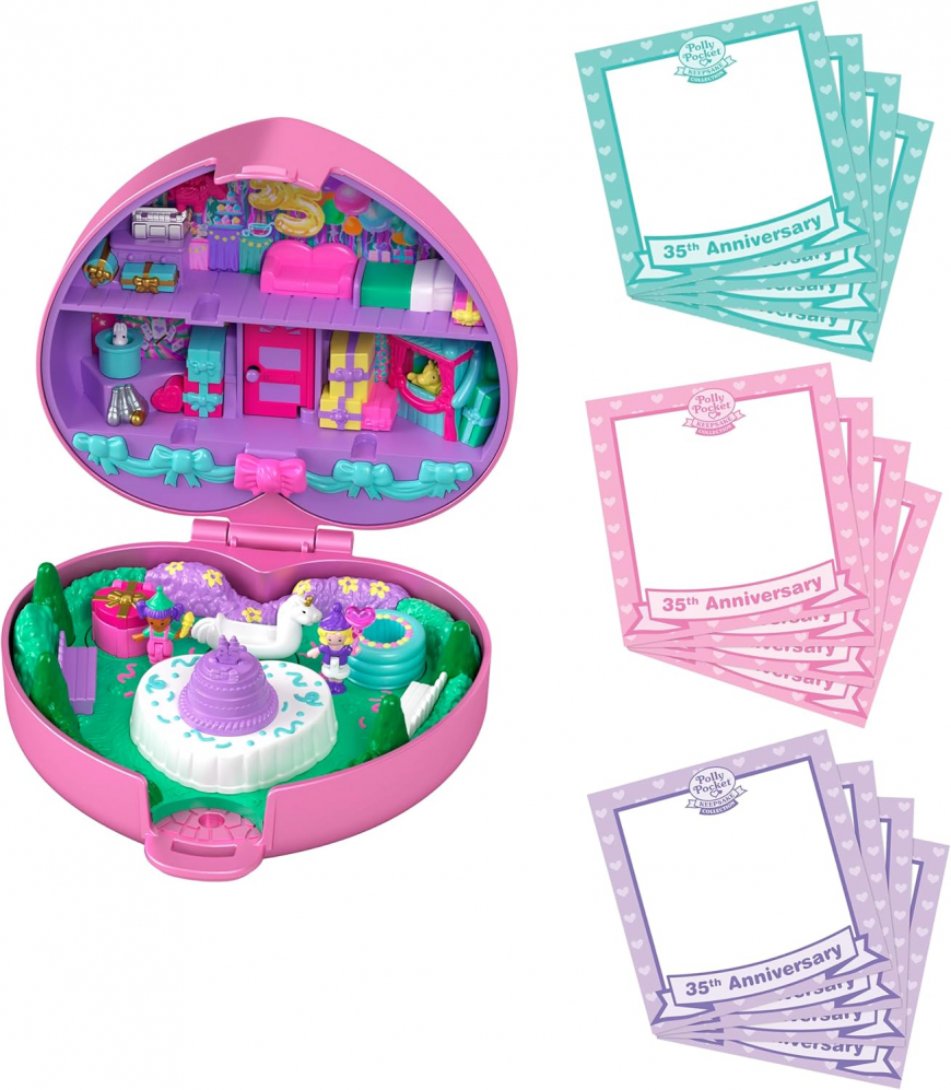 Polly Pocket 35th anniversary Collector Heritage Compact