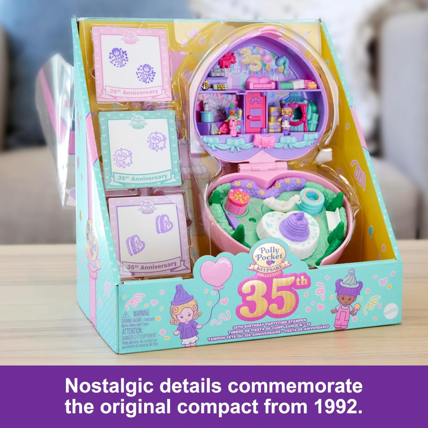 Polly Pocket 35th anniversary Collector Heritage Compact