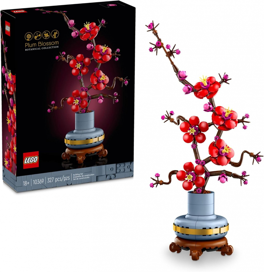 LEGO Icons Plum Blossom Flower Decor