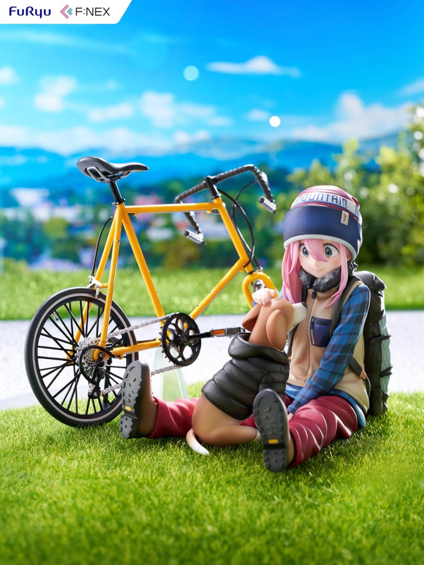 Laid-Back Camp Season 3: Nadeshiko Kagamihara figure from FuRyu