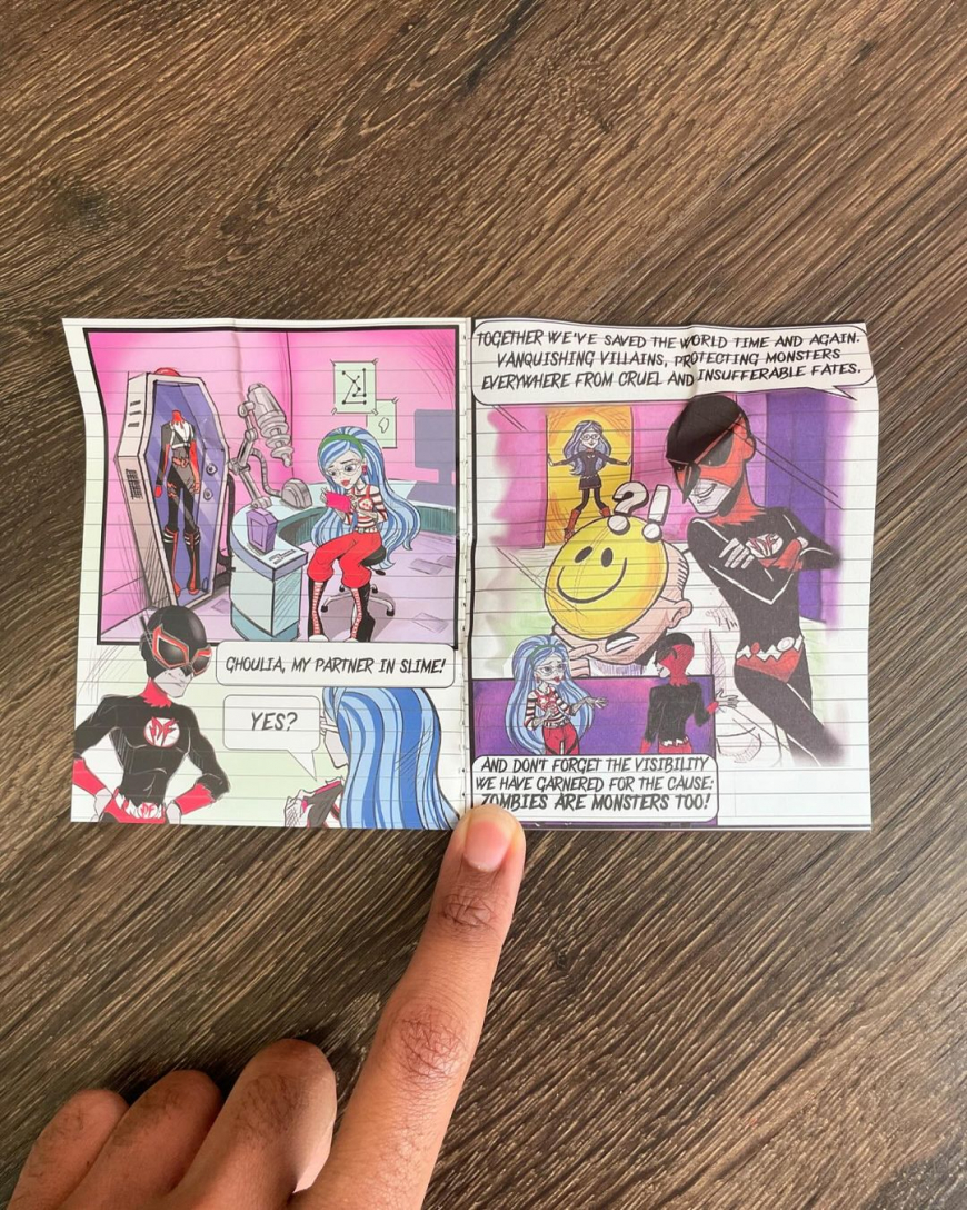 Monster High Deadfast Ghoulia Yelps Doll 2024 in real life photos