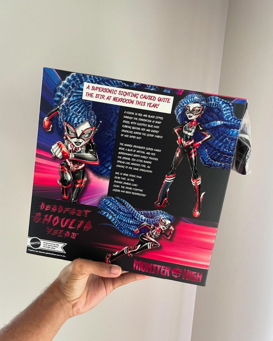Monster High Deadfast Ghoulia Yelps Doll 2024 in real life photos